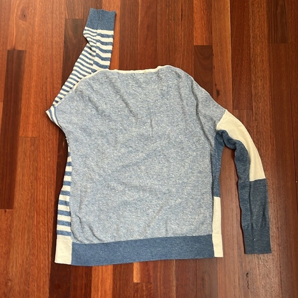 HIGH everyday couture size small made in Italy blue floral sweater - Picture 3 of 3